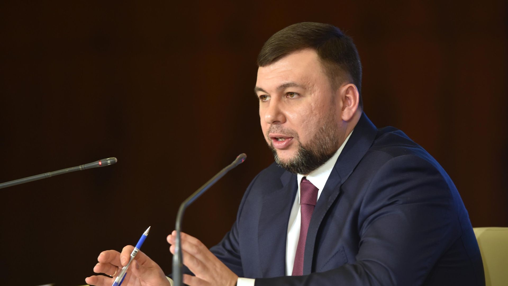 Глава Донецкой Народной Республики Денис Пушилин Глава Донецкой Народной Республики Денис Пушилин - РИА Новости, 1920, 06.03.2022