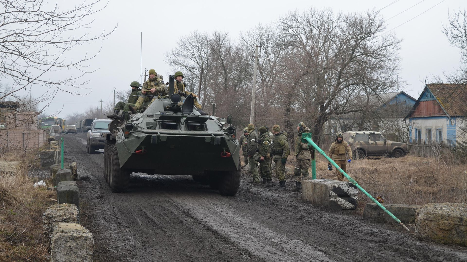 Военнослужащие армии ДНР на мариупольском направлении Военнослужащие армии ДНР на мариупольском направлении - РИА Новости, 1920, 26.02.2022
