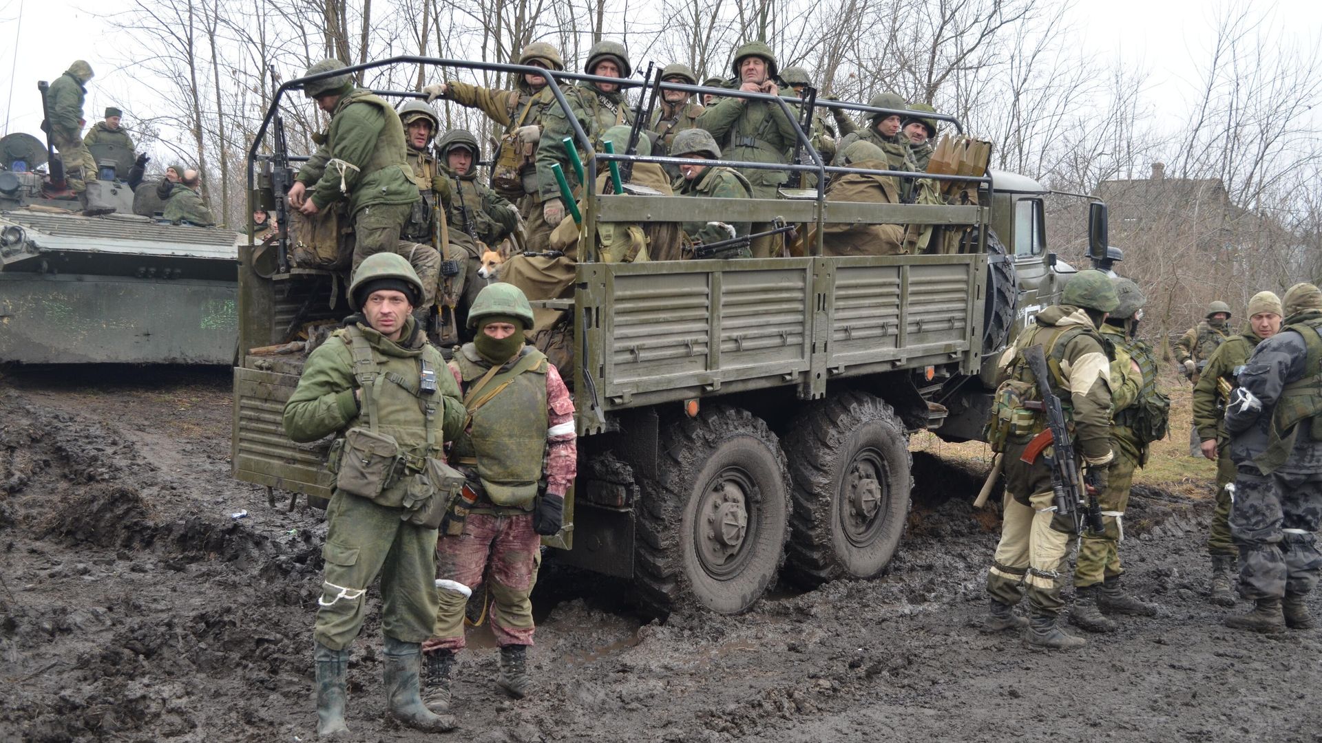 Военнослужащие армии ДНР на Мариупольском направлении - РИА Новости, 1920, 26.02.2022