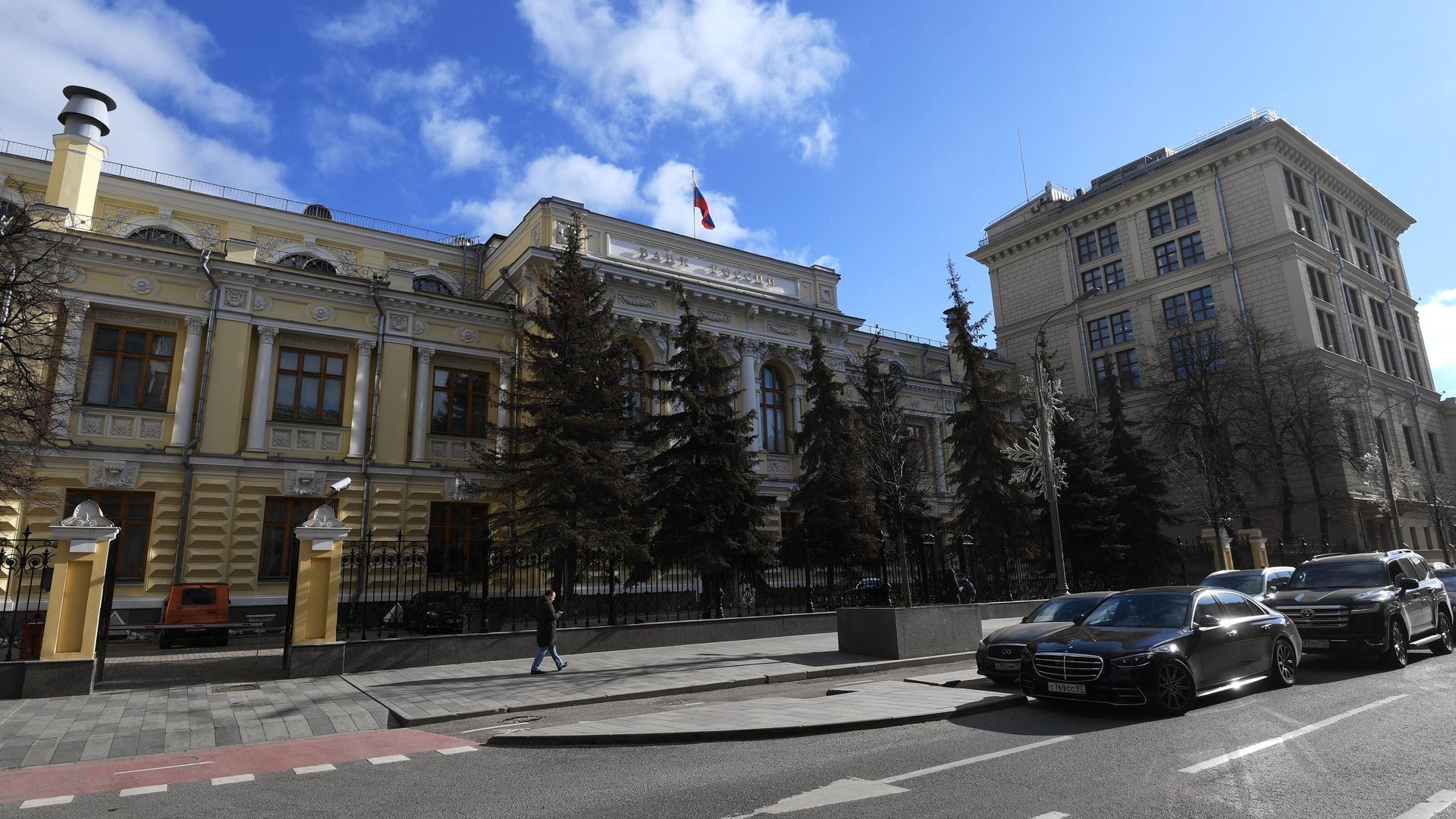 Здание Центрального банка Российской Федерации в Москве Здание Центрального банка Российской Федерации в Москве - РИА Новости, 1920, 16.03.2022