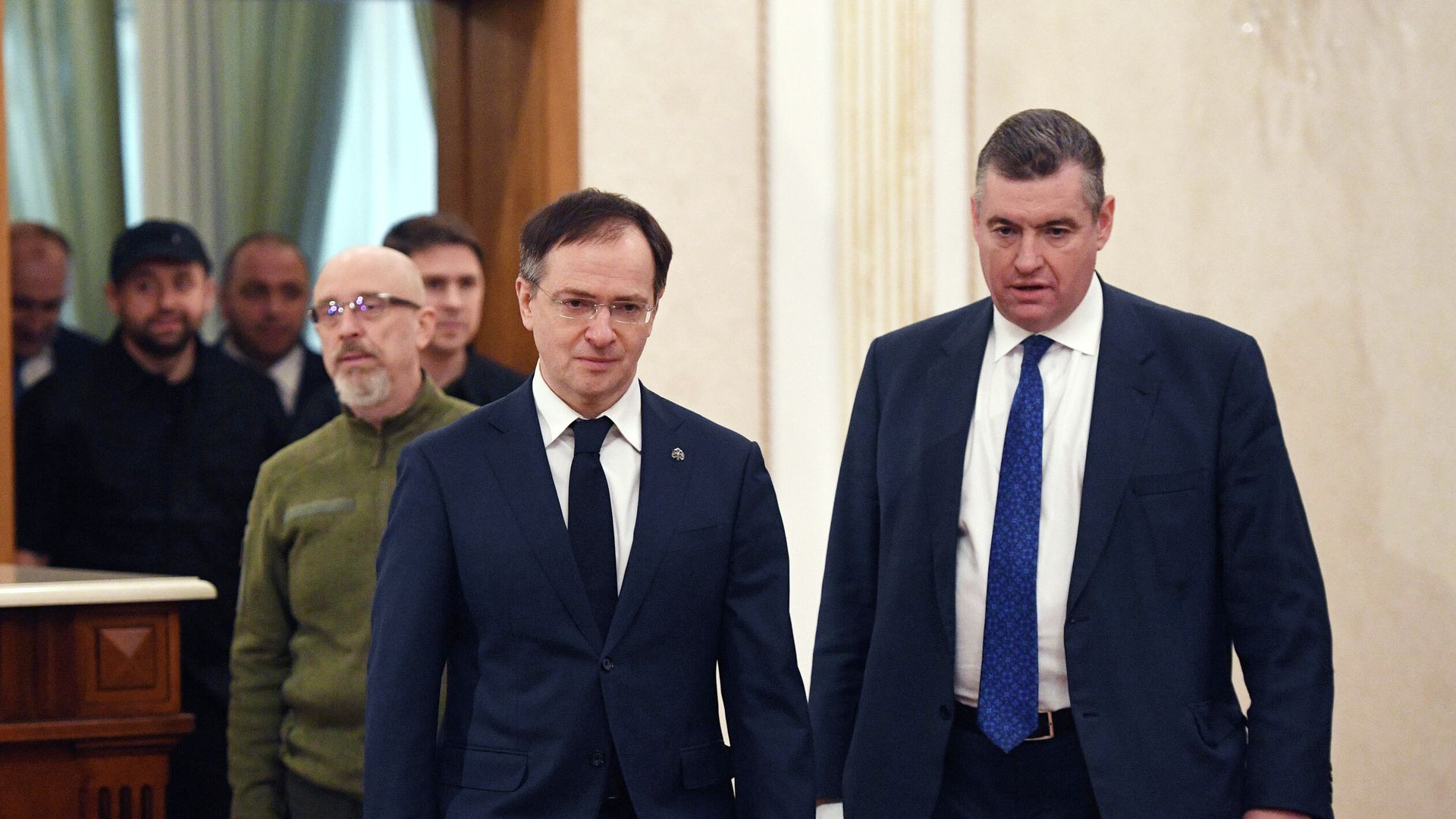 Переговоры России и Украины в Гомельской области Переговоры России и Украины в Гомельской области - РИА Новости, 1920, 28.02.2022