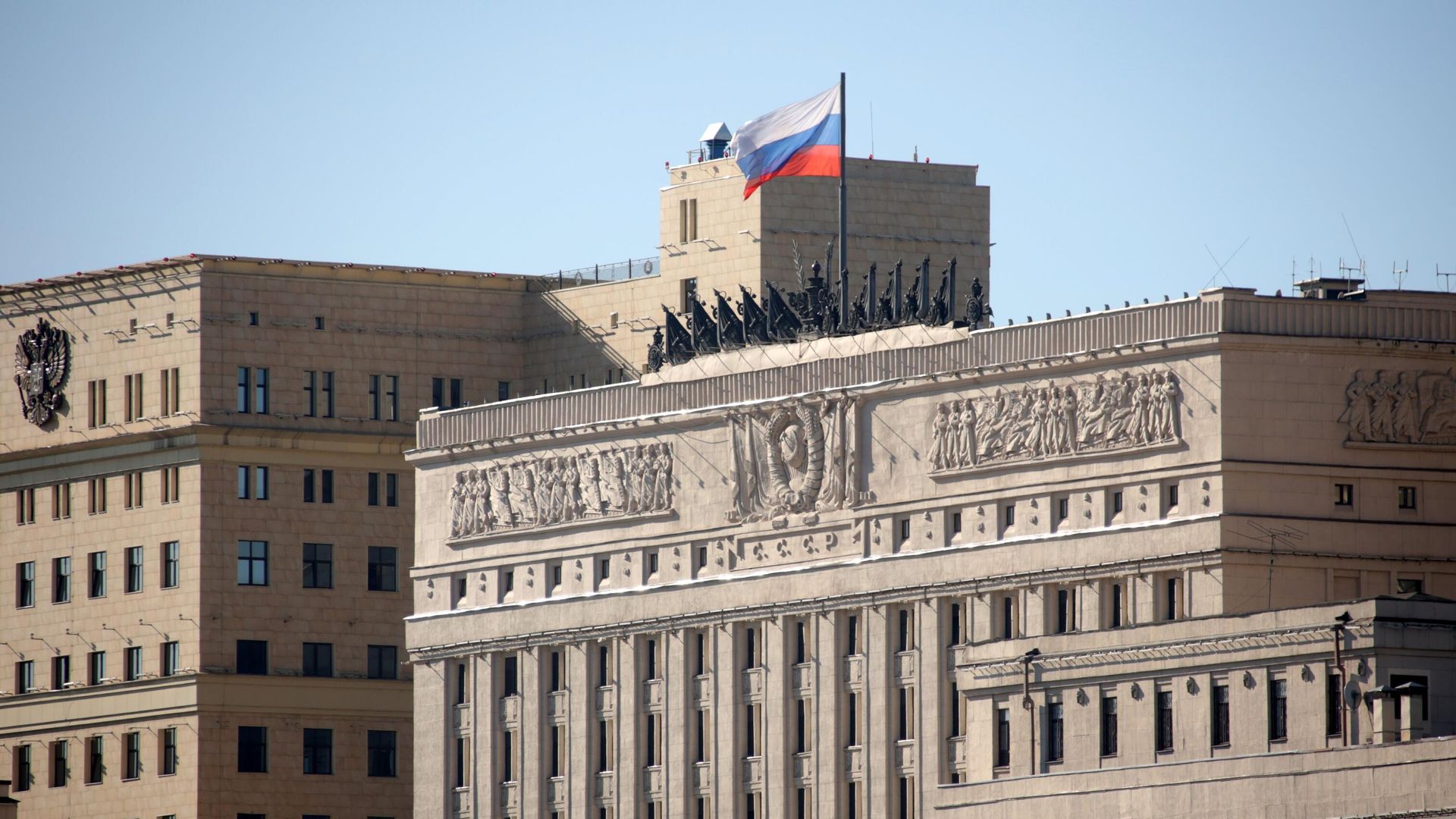 Здание Министерства обороны Российской Федерации Здание Министерства обороны Российской Федерации - РИА Новости, 1920, 03.03.2022