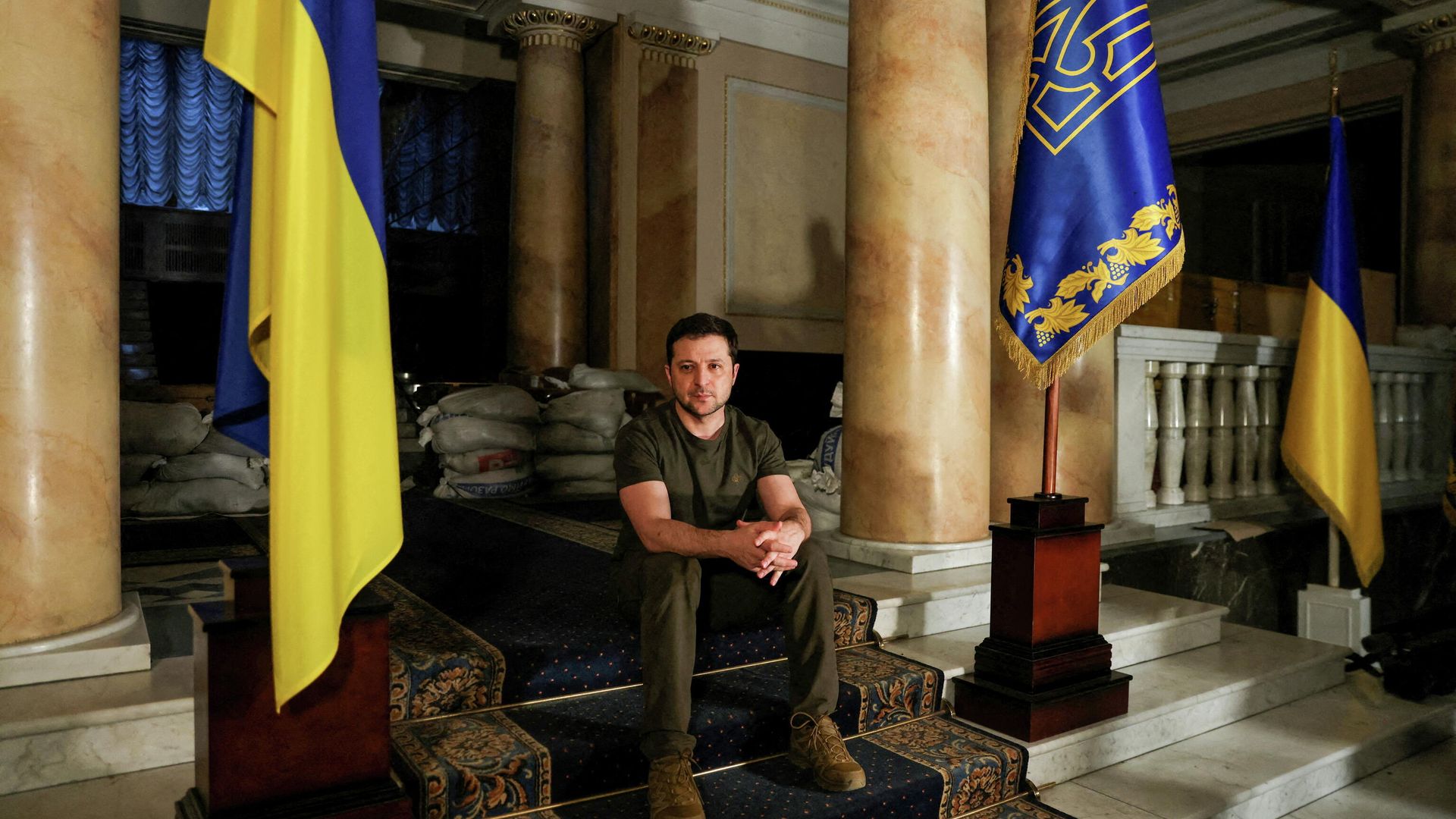 Президент Украины Владимир Зеленский Президент Украины Владимир Зеленский - РИА Новости, 1920, 13.03.2022