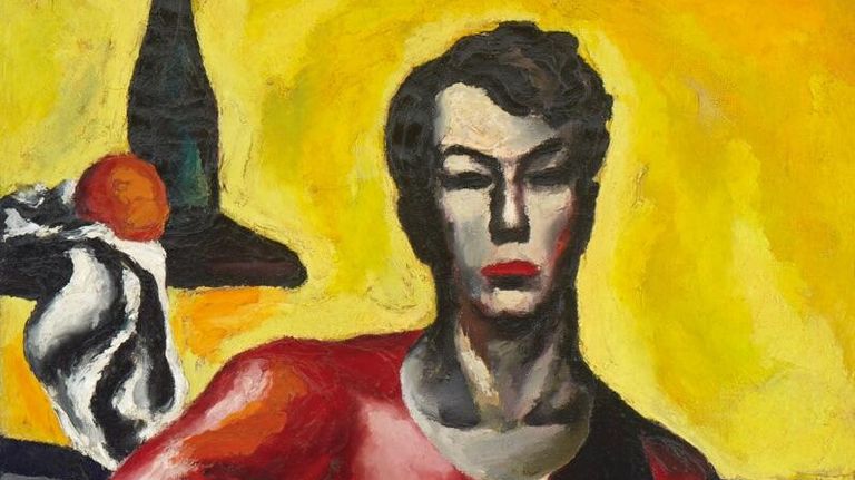 Олег Целков Автопортрет, 1956 Олег Целков Автопортрет, 1956