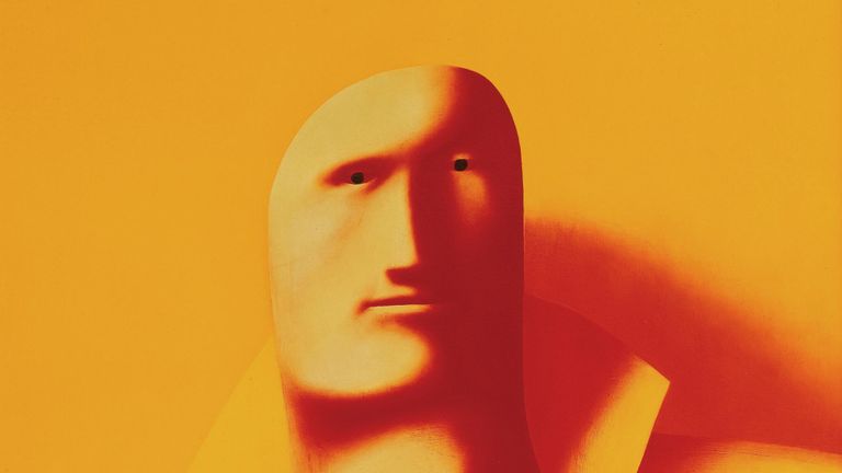 Олег Целков Пять лиц, 1980 Олег Целков Пять лиц, 1980