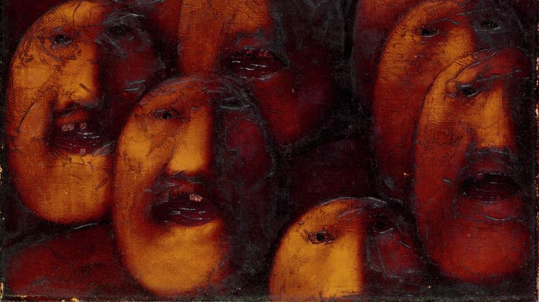 Олег Целков Толпа, 1978 Олег Целков Толпа, 1978