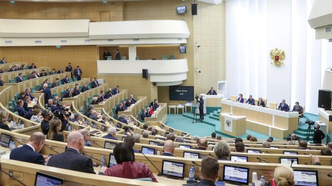 Внеплановое заседание Совета Федерации России