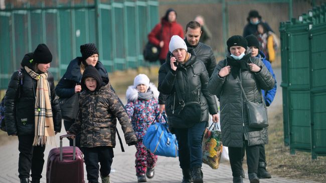 Жители Украины 