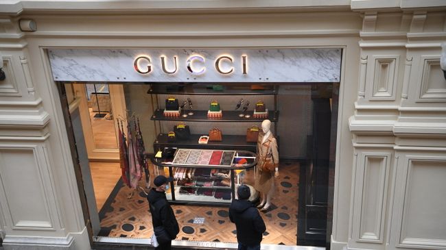 Магазин Gucci в ГУМе