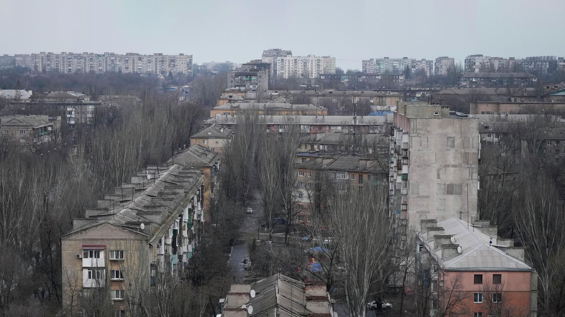 Жилые дома в Мариуполе, Украина - РИА Новости, 1920, 14.03.2022
