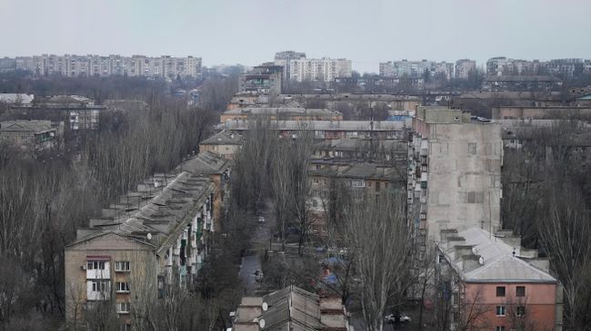 Жилые дома в Мариуполе, Украина Жилые дома в Мариуполе, Украина