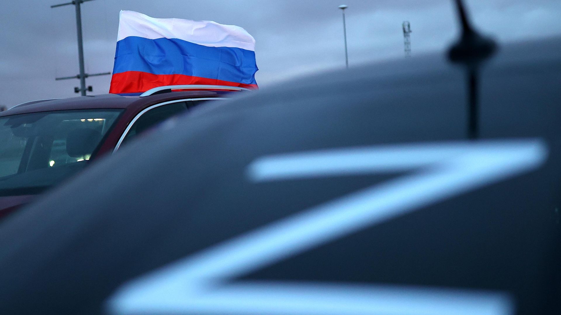 Акция в поддержку российских военных Акция в поддержку российских военных - РИА Новости, 1920, 18.04.2022