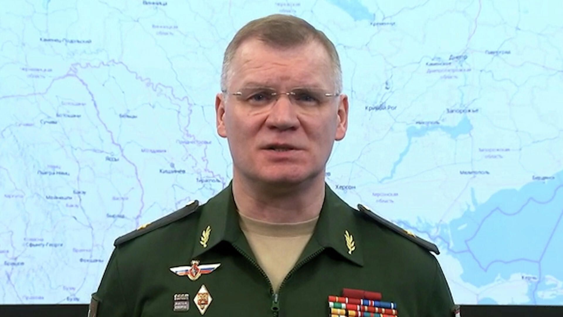 Конашенков об организации эвакуации жителей Киева, Мариуполя, Харькова и Сум Конашенков об организации эвакуации жителей Киева, Мариуполя, Харькова и Сум - РИА Новости, 1920, 07.03.2022