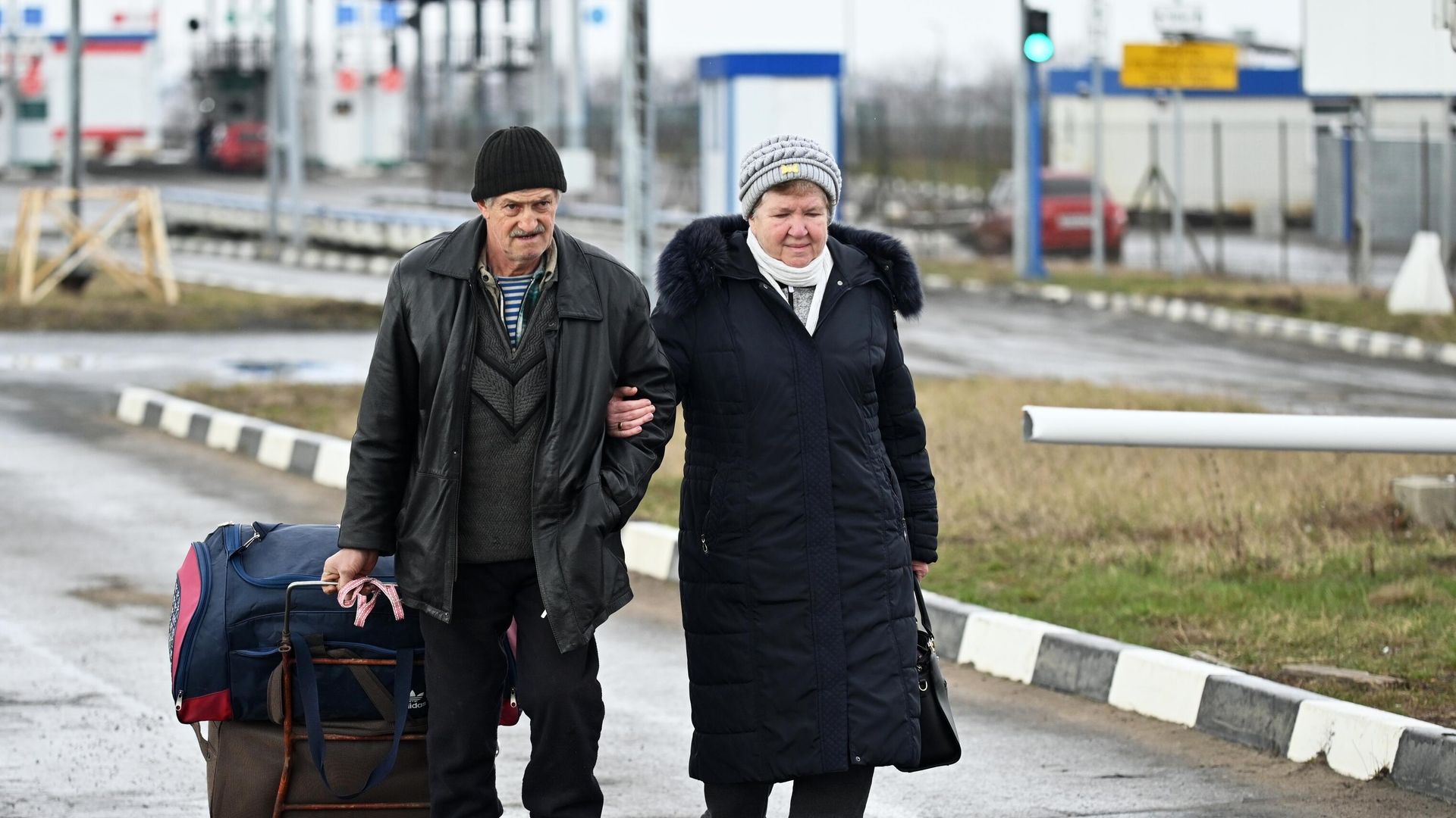 Эвакуированные жители Украины Эвакуированные жители Украины - РИА Новости, 1920, 11.04.2022