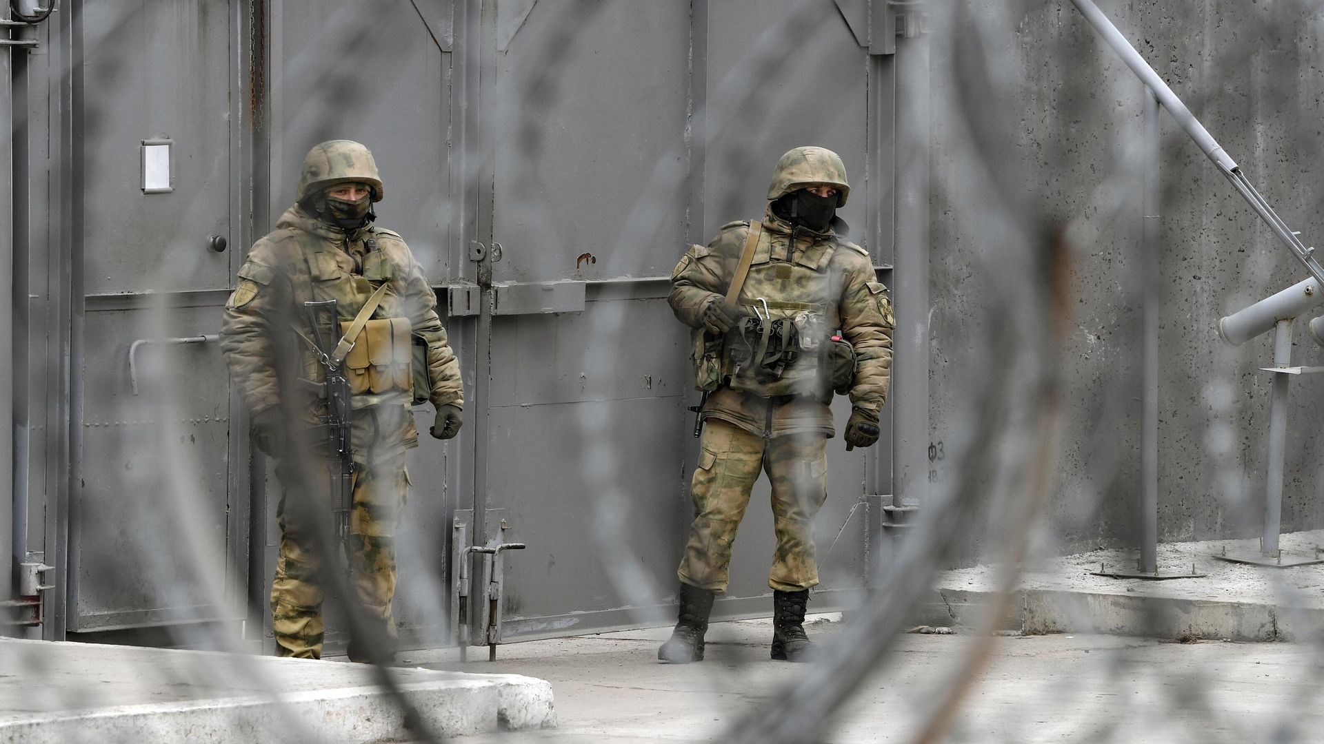 Военнослужащие России на территории Запорожской атомной электростанции Военнослужащие России на территории Запорожской атомной электростанции - РИА Новости, 1920, 19.10.2022
