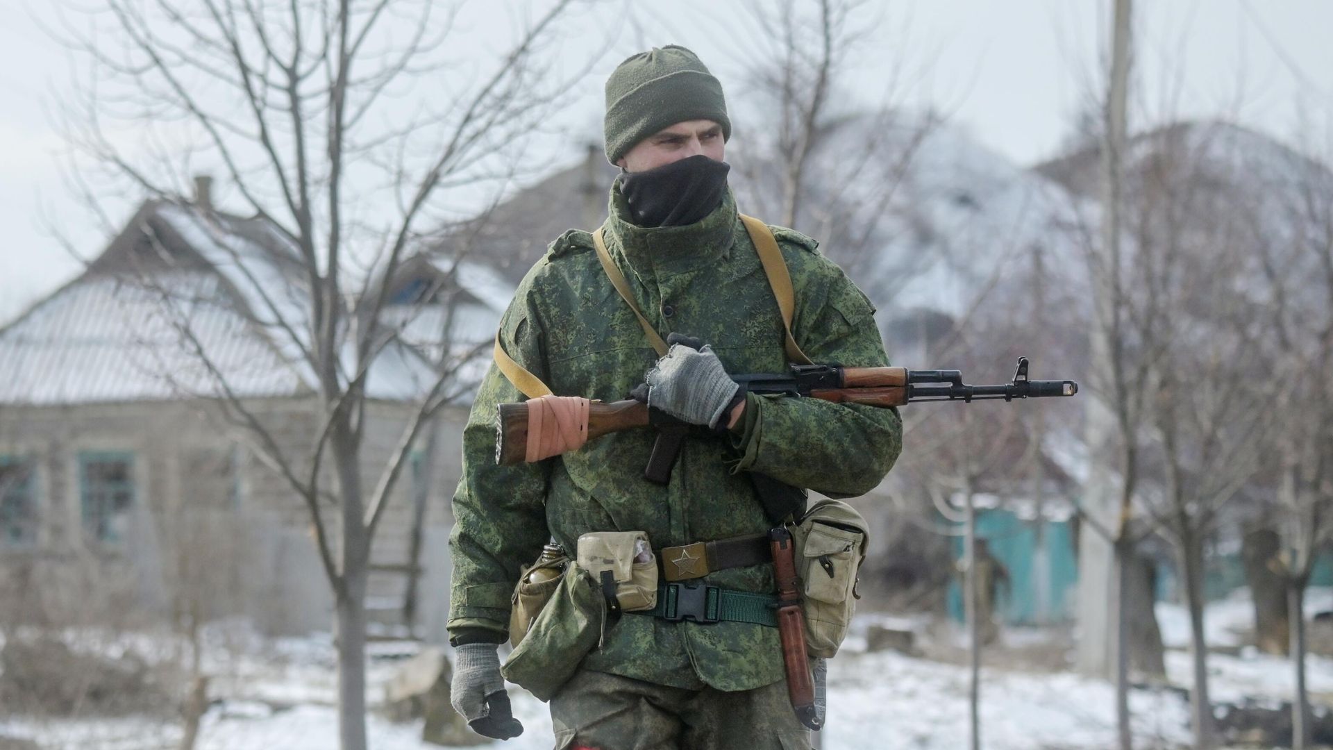 Боец Народной милиции ДНР Боец Народной милиции ДНР - РИА Новости, 1920, 14.03.2022