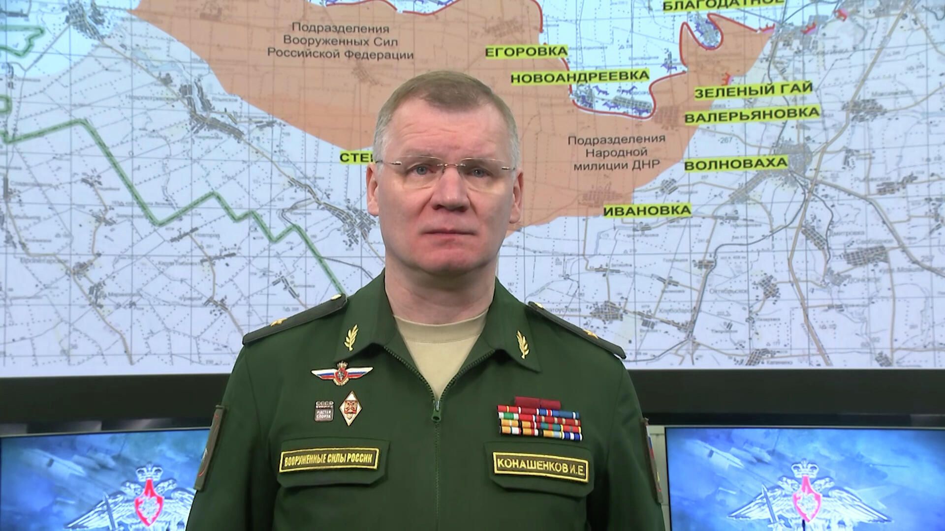 Конашенков о продвижении российских войск и уничтожении военной техники ВСУ Конашенков о продвижении российских войск и уничтожении военной техники ВСУ - РИА Новости, 1920, 12.03.2022