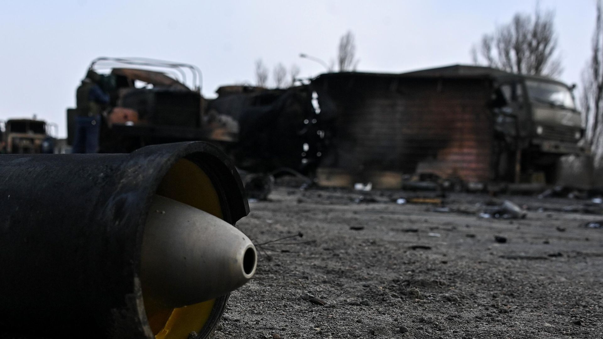 Уничтоженная военная техника Вооруженных сил Украины в Херсонской области Уничтоженная военная техника Вооруженных сил Украины в Херсонской области - РИА Новости, 1920, 15.03.2022