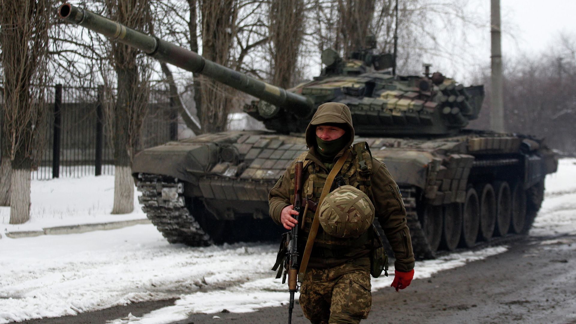 Украинские военные Украинские военные - РИА Новости, 1920, 13.03.2022