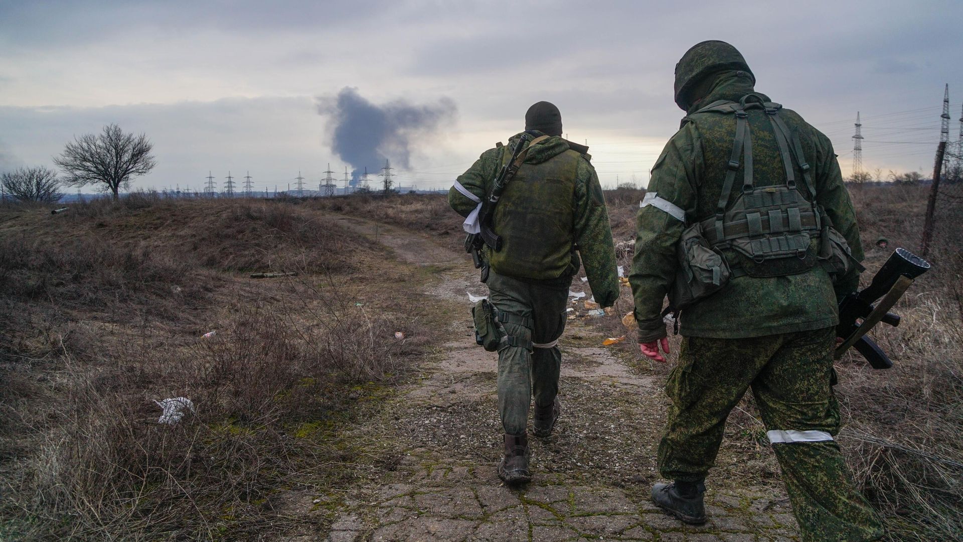 Военнослужащие народной милиции ДНР в окрестностях Мариуполя Военнослужащие народной милиции ДНР в окрестностях Мариуполя - РИА Новости, 1920, 20.03.2022