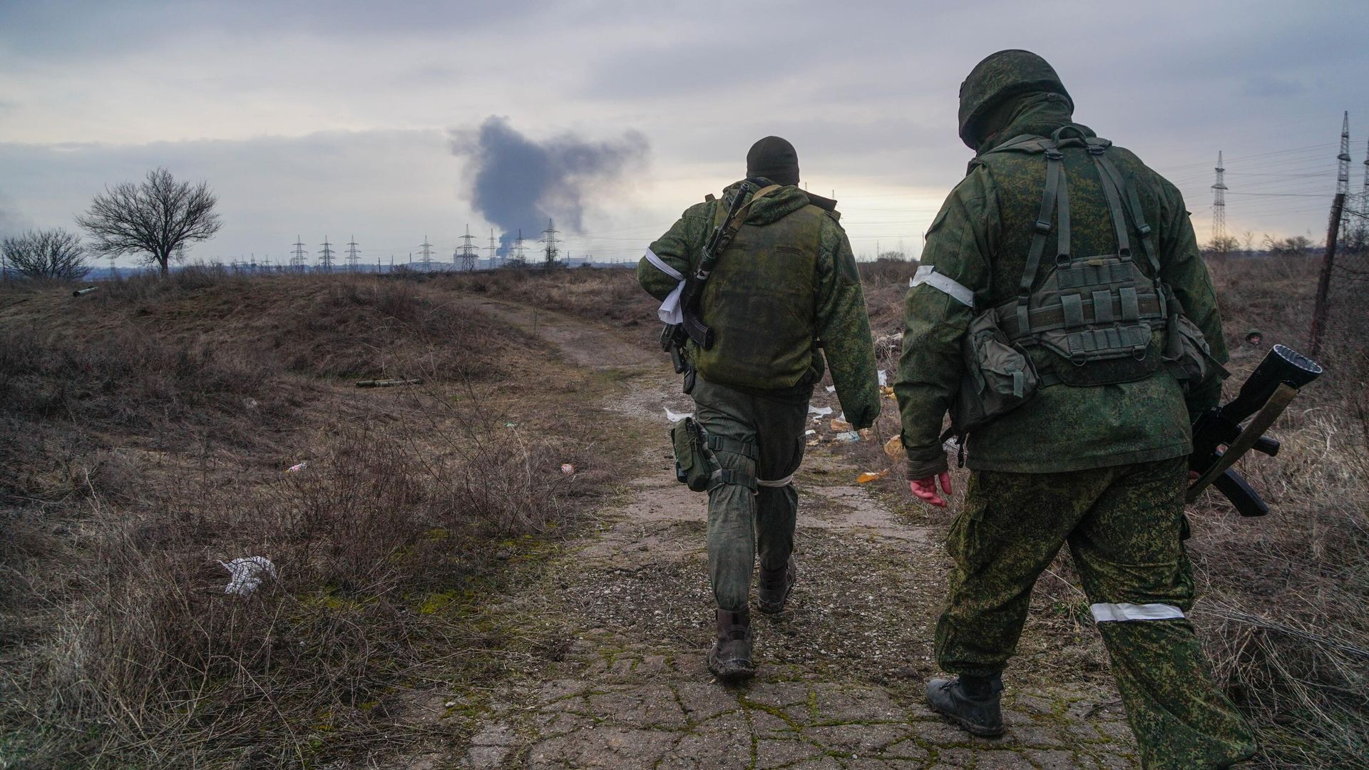 Военнослужащие народной милиции ДНР в окрестностях Мариуполя Военнослужащие народной милиции ДНР в окрестностях Мариуполя - РИА Новости, 1920, 17.03.2022