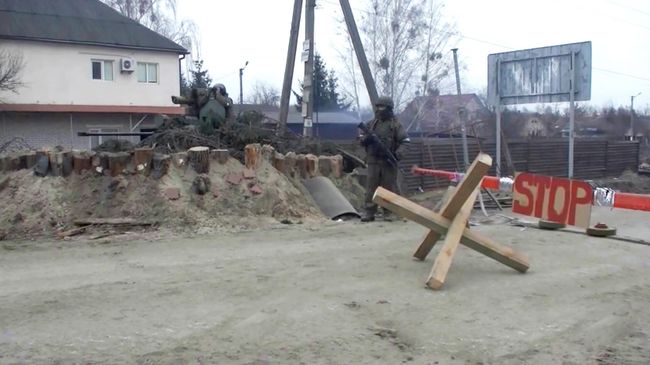 Блокпост в Киевской области