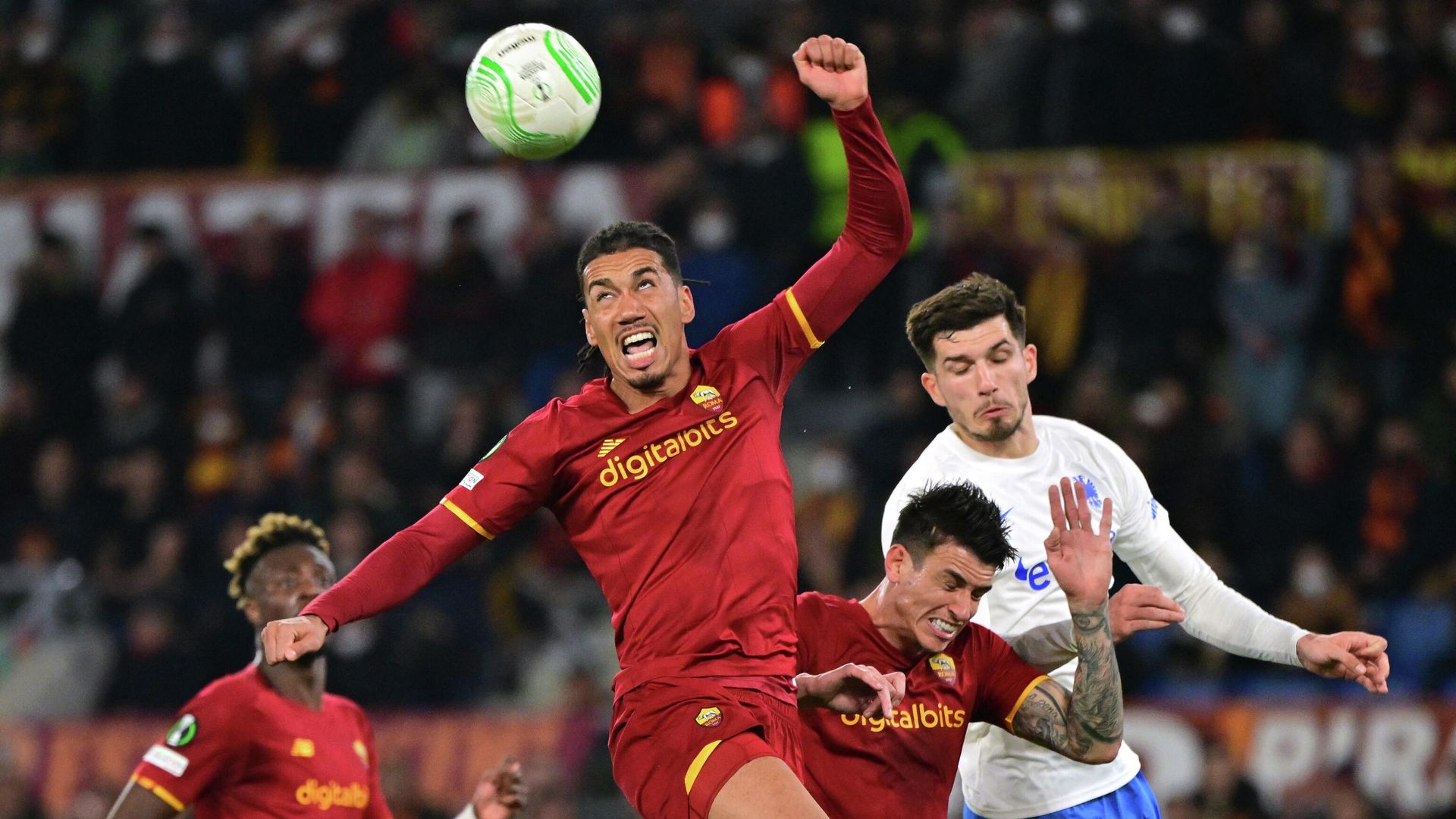 Защитник Ромы Крис Смоллинг Защитник Ромы Крис Смоллинг - РИА Новости, 1920, 18.03.2022