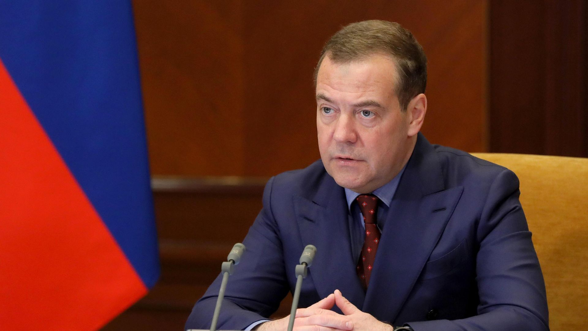 Заместитель председателя Совета безопасности России Дмитрий Медведев Заместитель председателя Совета безопасности России Дмитрий Медведев - РИА Новости, 1920, 04.08.2022