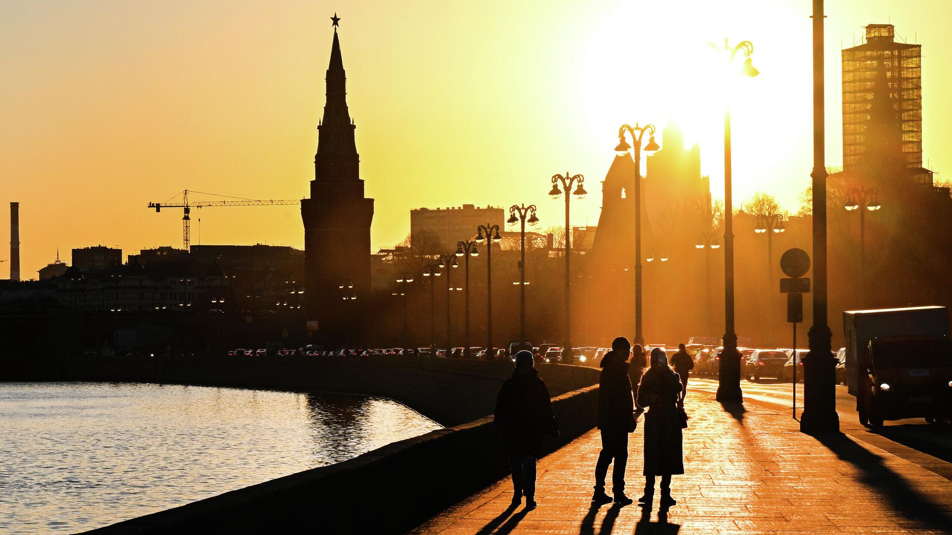 Москворецкая набережная в Москве Москворецкая набережная в Москве - РИА Новости, 1920, 17.09.2022