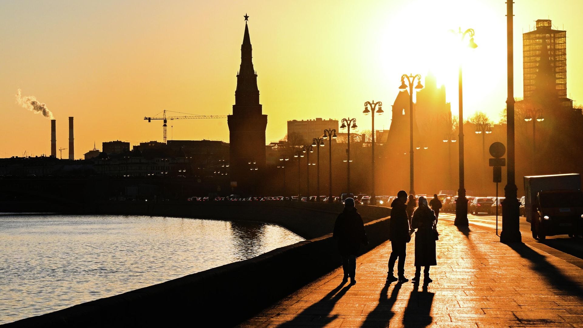 Москворецкая набережная в Москве Москворецкая набережная в Москве - РИА Новости, 1920, 17.09.2022