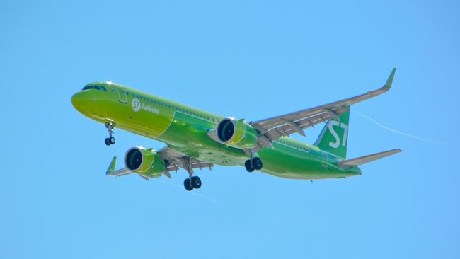 Самолет S7 Airlines Самолет S7 Airlines