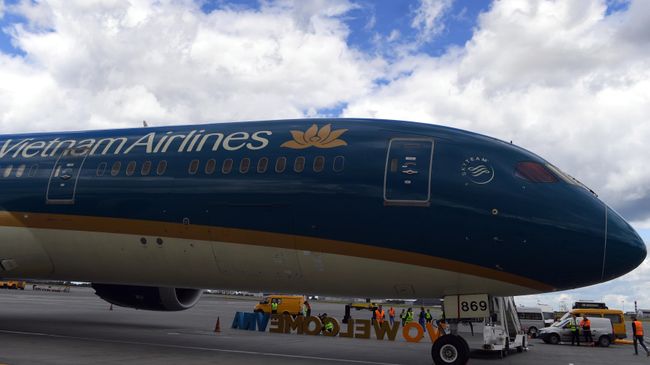 Самолет авиакомпании Vietnam Airlines