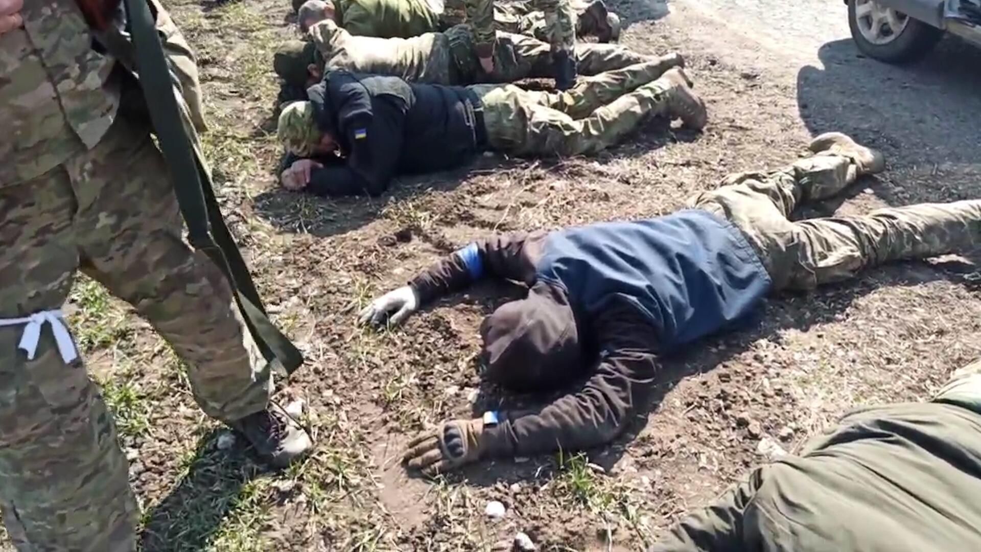 Задержание украинской диверсионной группы под Мариуполем Задержание украинской диверсионной группы под Мариуполем - РИА Новости, 1920, 24.03.2022