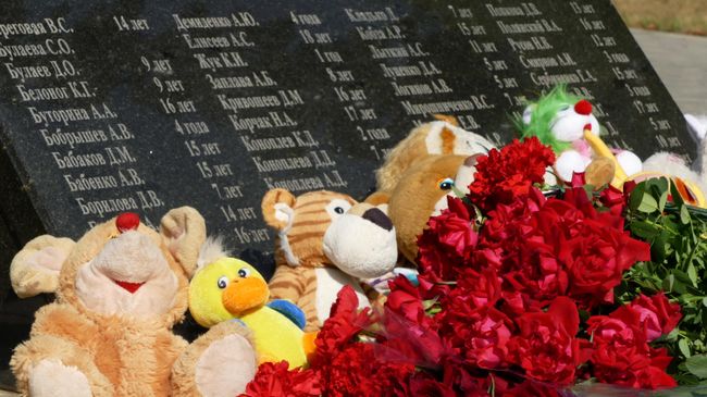 Мемориал Аллея Ангелов в Донецке.