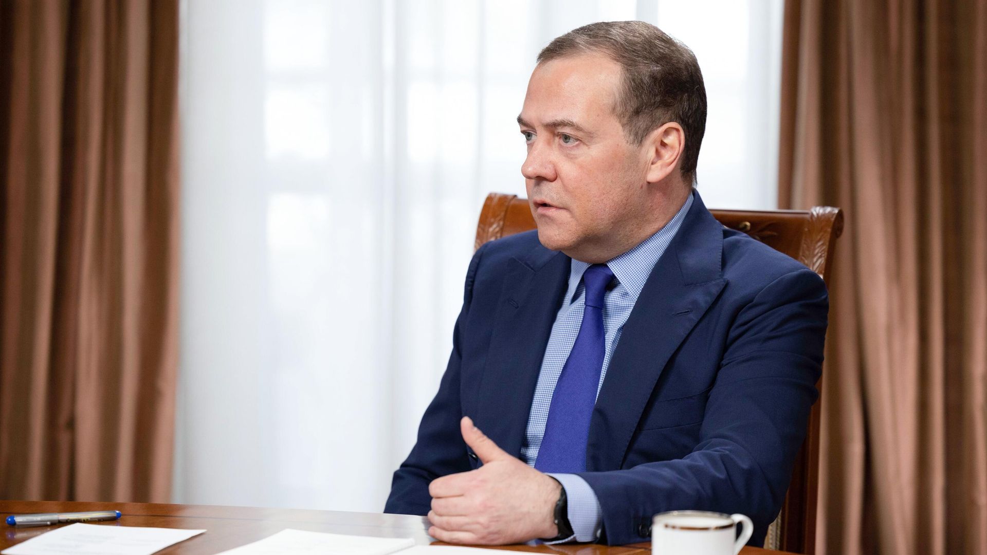 Заместитель председателя Совета безопасности РФ Дмитрий Медведев - РИА Новости, 1920, 17.10.2022
