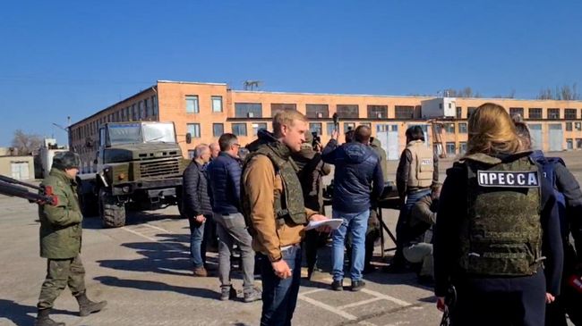 Пресс-тур для иностранных журналистов в ДНР и ЛНР