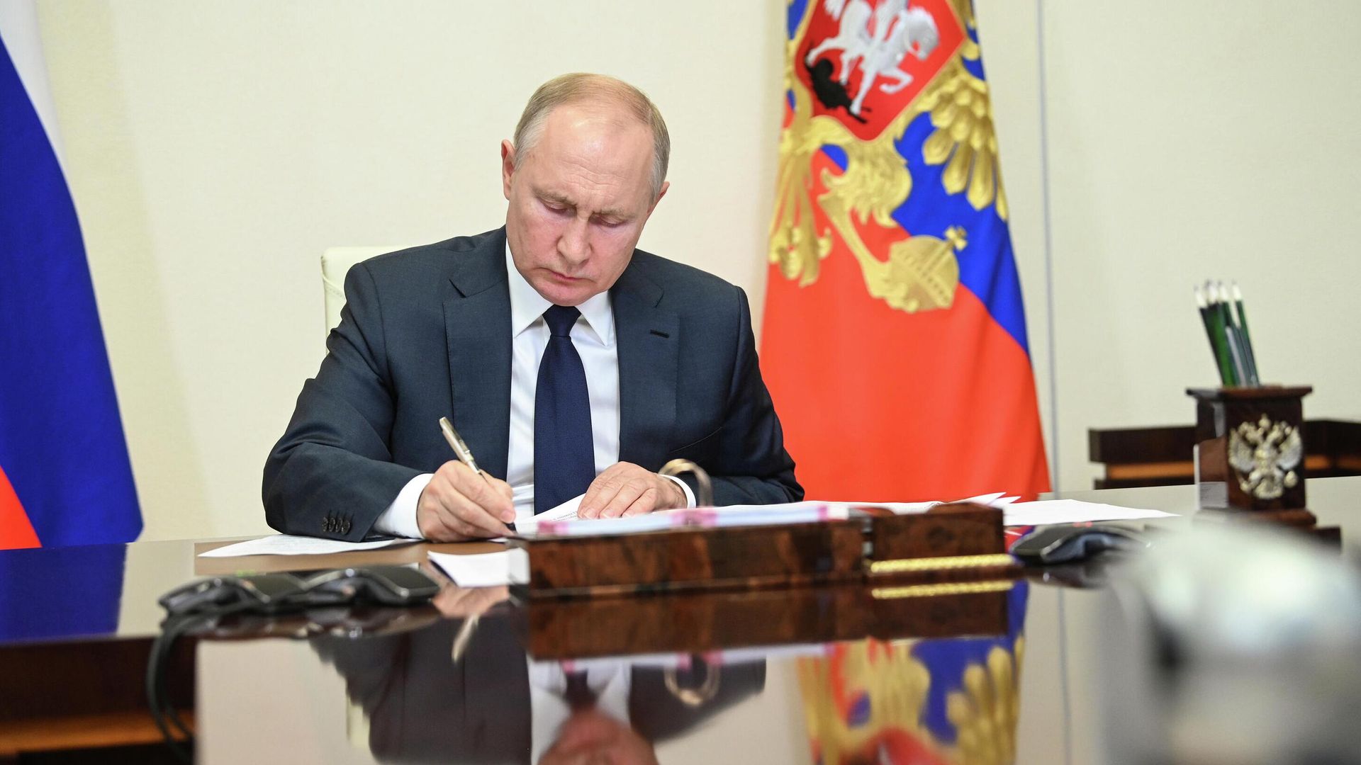 Президент России Владимир Путин Президент России Владимир Путин - РИА Новости, 1920, 14.07.2022