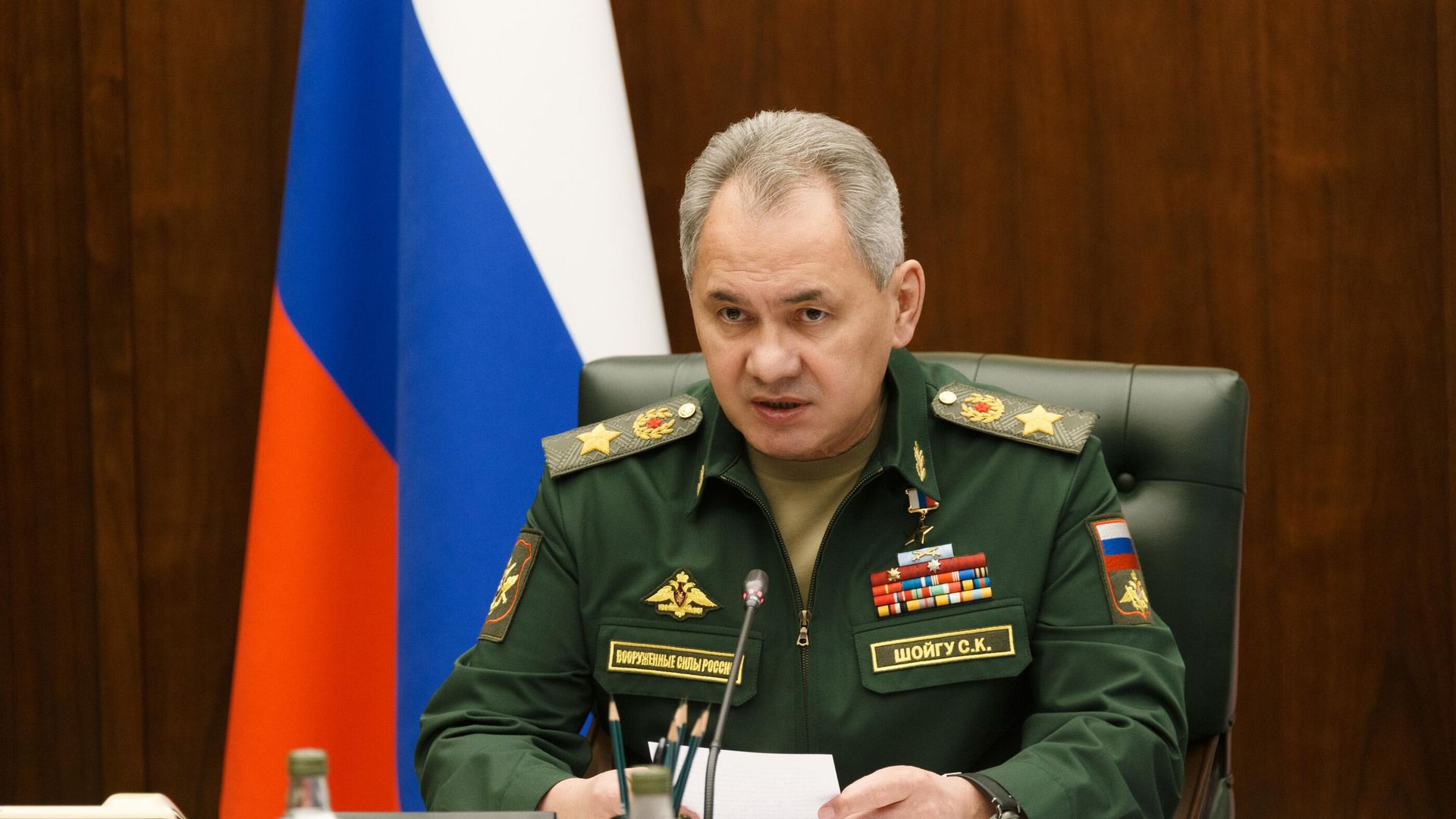 Министр обороны России Сергей Шойгу Министр обороны России Сергей Шойгу - РИА Новости, 1920, 21.12.2022