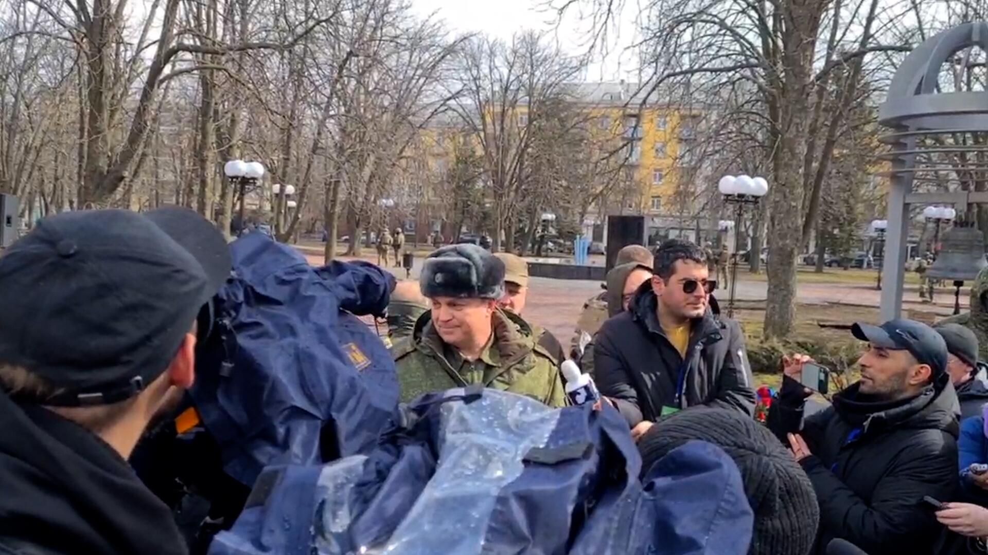 Пасечник: Конечная цель жителей Луганской народной республики – это вступление в состав Российской Федерации Пасечник: Конечная цель жителей Луганской народной республики – это вступление в состав Российской Федерации - РИА Новости, 1920, 27.03.2022