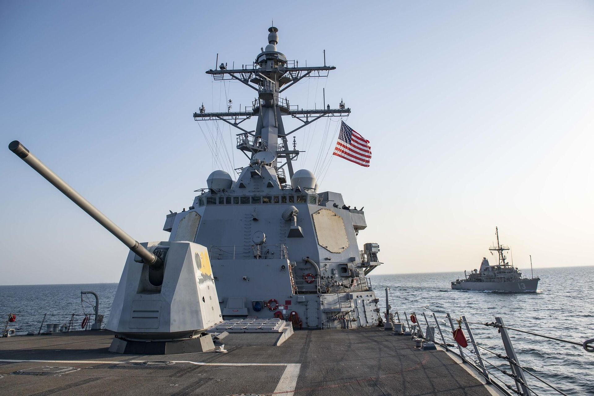Эскадренный миноносец ВМС США USS Forrest Sherman (DDG 98) Эскадренный миноносец ВМС США USS Forrest Sherman (DDG 98) - РИА Новости, 1920, 21.04.2023