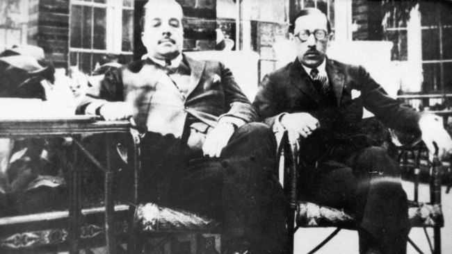 Сергей Дягилев и Игорь Стравинский Сергей Дягилев и Игорь Стравинский