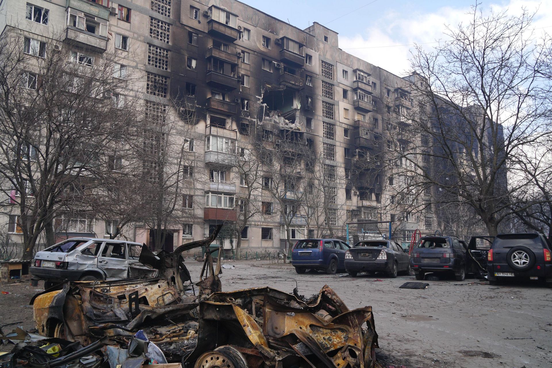 Дом в Левобережном районе Мариуполя Дом в Левобережном районе Мариуполя - РИА Новости, 1920, 14.04.2022