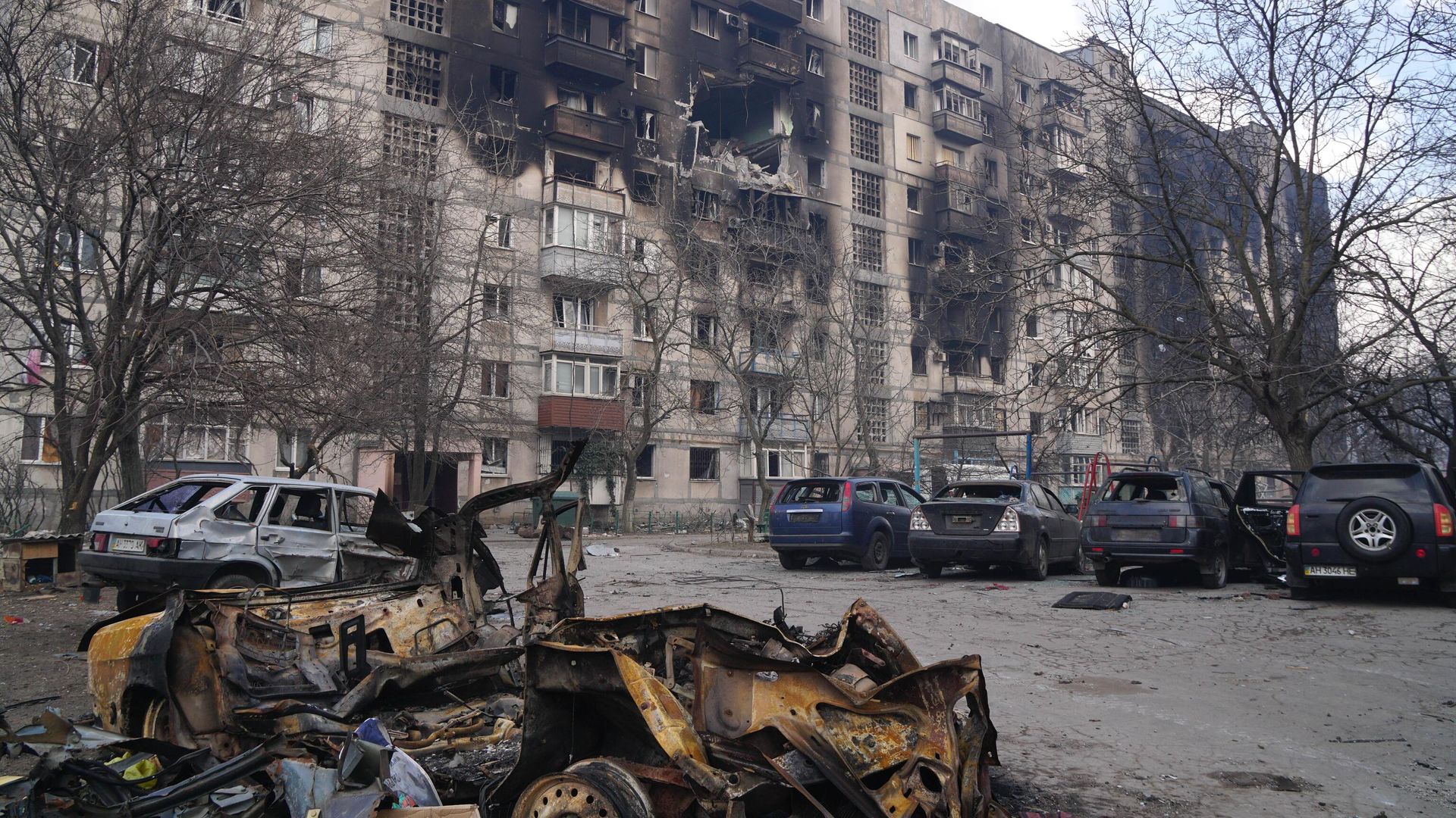 Дом в Левобережном районе Мариуполя Дом в Левобережном районе Мариуполя - РИА Новости, 1920, 07.04.2022
