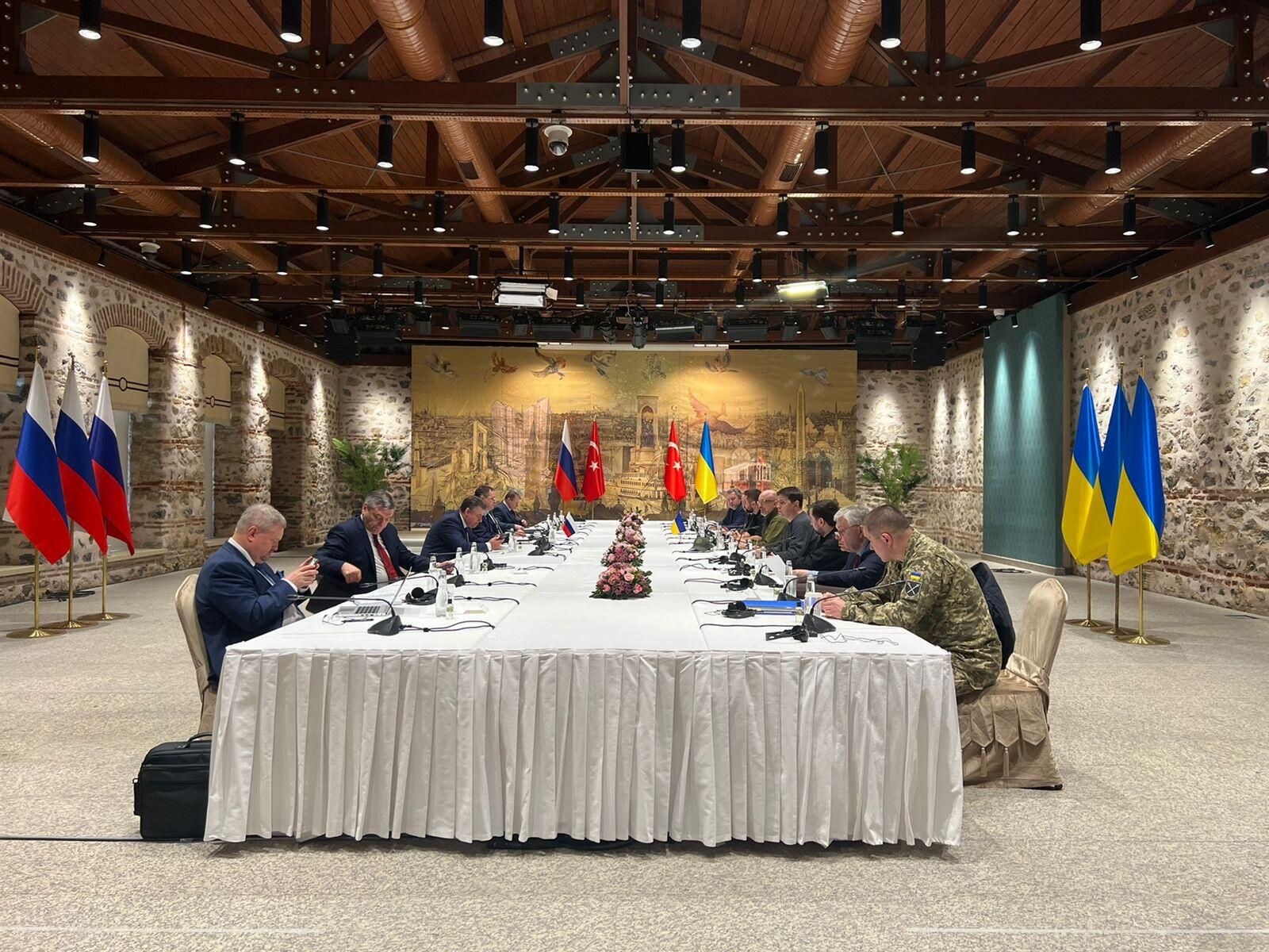 Российско-украинские переговоры во дворце Долмабахче в Стамбуле Российско-украинские переговоры во дворце Долмабахче в Стамбуле - РИА Новости, 1920, 31.05.2022