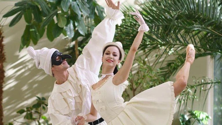 Артисты балета Рената Шакирова и Филипп Степин, концерт Дягилев. 150 Артисты балета Рената Шакирова и Филипп Степин, концерт Дягилев. 150