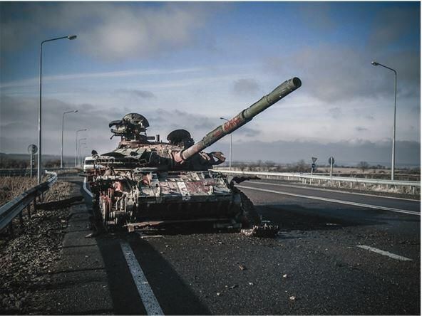 Трасса Краснодон-Луганск. Декабрь 2014 г. Фотография автора Трасса Краснодон-Луганск. Декабрь 2014 г. Фотография автора - РИА Новости, 1920, 29.03.2022