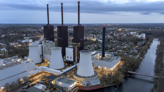 Газовая электростанция в Берлине