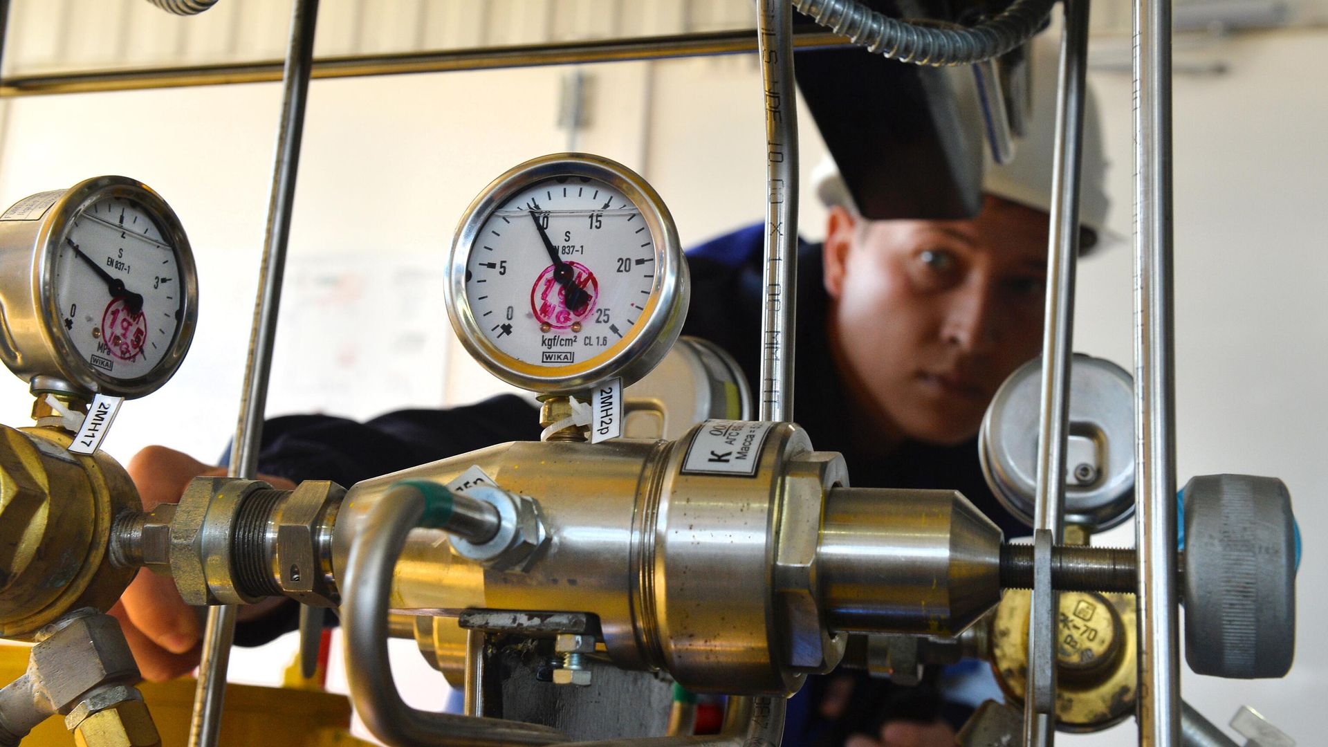 Газораспределительная станция Газораспределительная станция - РИА Новости, 1920, 07.04.2022