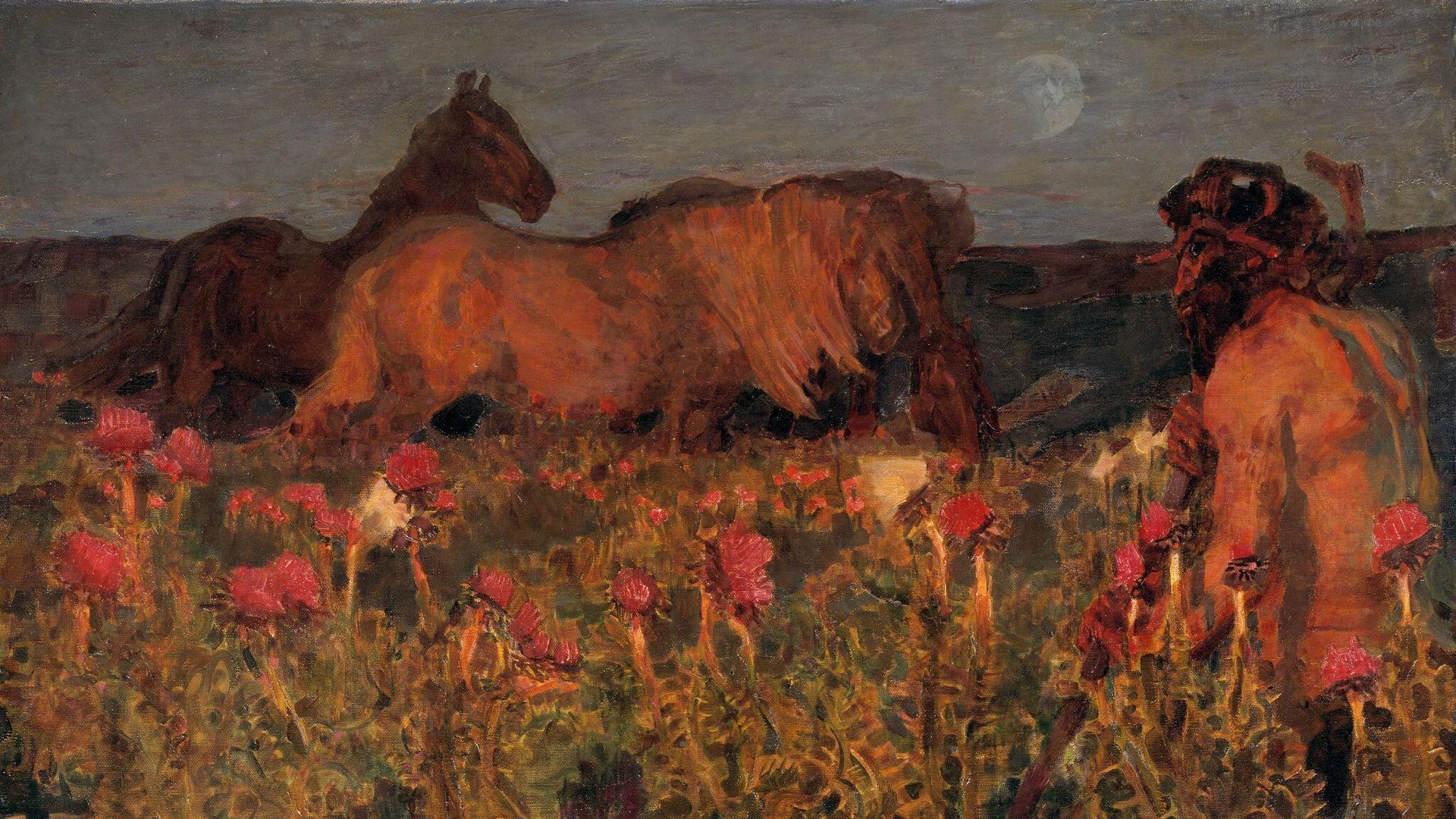 Картина Михаила Врубеля К Ночи - РИА Новости, 1920, 01.04.2022