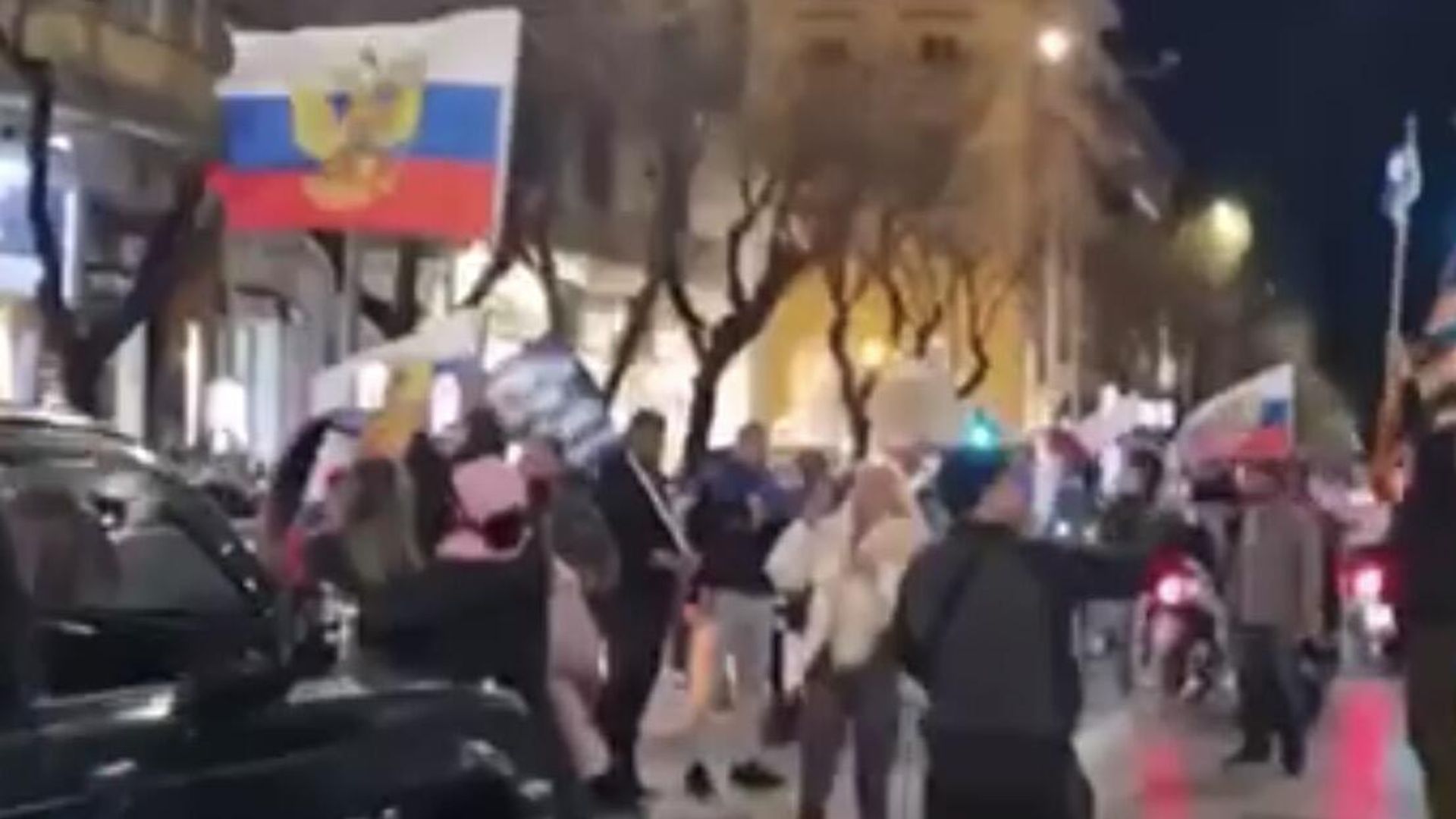Автопробег в Салониках в поддержку России Автопробег в Салониках в поддержку России - РИА Новости, 1920, 03.04.2022